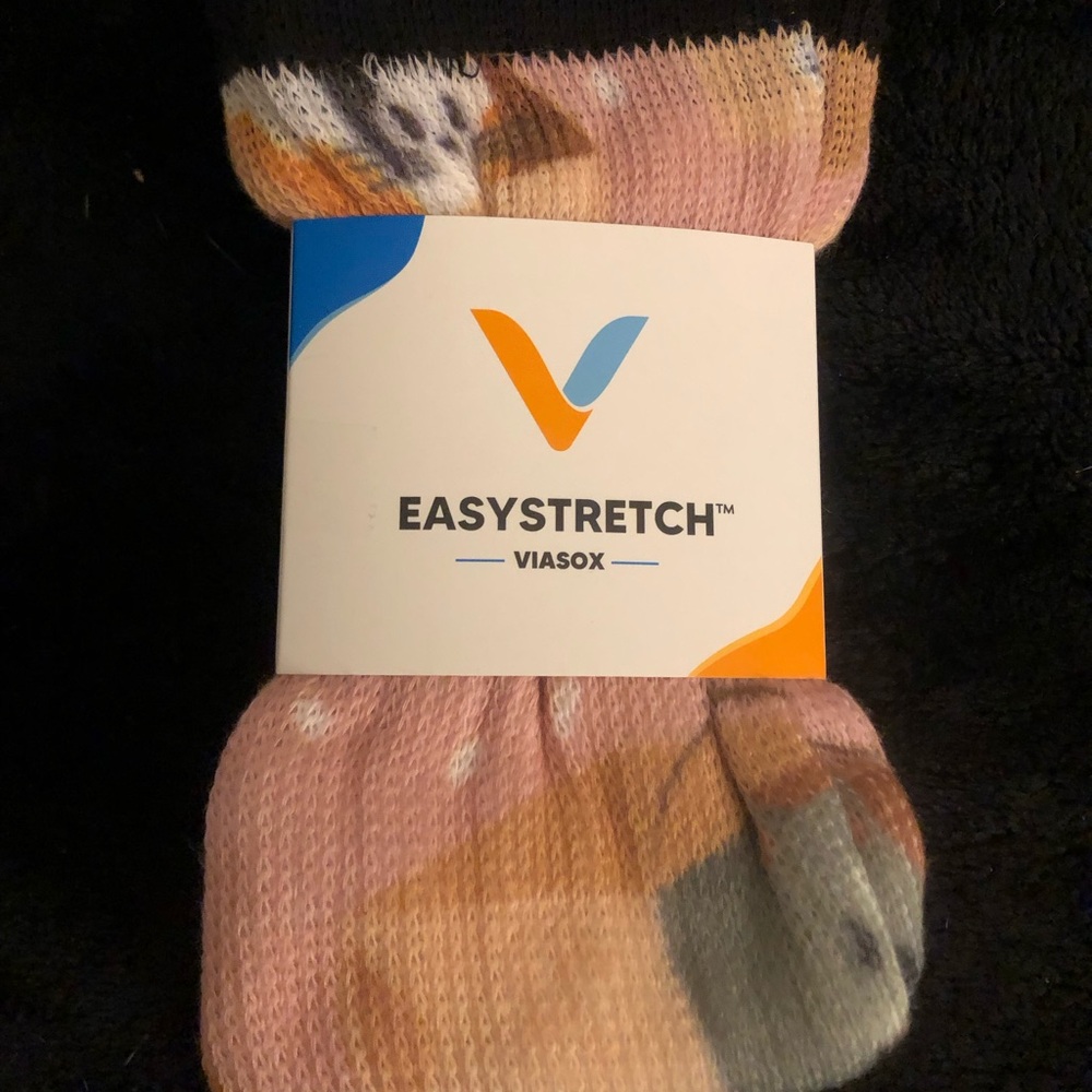 Viasox EasyStretch L/XL knee high socks